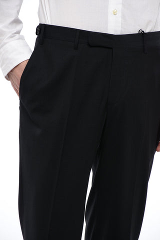 TREND Pantaloni in Misto Lana NEW SPORTIVE con Chiusura Nascosta