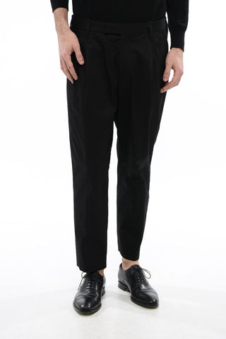 Pantaloni a 2 Pinces MICK in Cotone Stretch