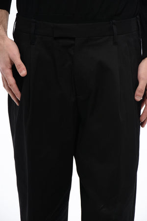 Stretch Cotton Two-Pleat Trousers MICK