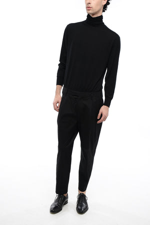 Pantaloni a 2 Pinces MICK in Cotone Stretch