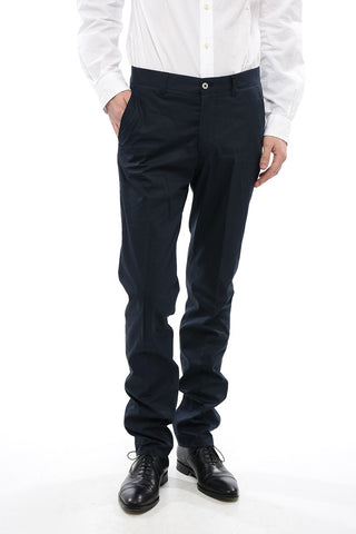 ID Pantaloni Chino In Cotone e Seta