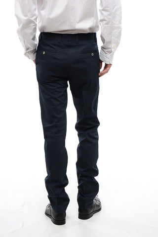 ID Pantaloni Chino In Cotone e Seta