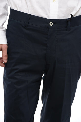 ID Pantaloni Chino In Cotone e Seta