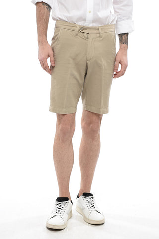 ID Linen and Cotton Chinos Shorts