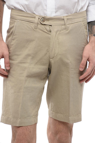 ID Linen and Cotton Chinos Shorts