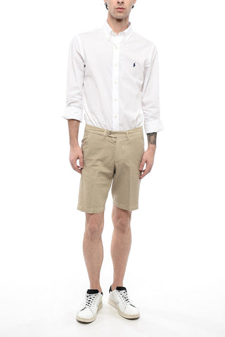 ID Linen and Cotton Chinos Shorts