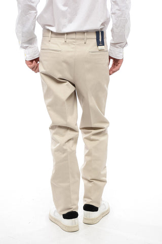 Cotton CLARK Double Pleat Pants