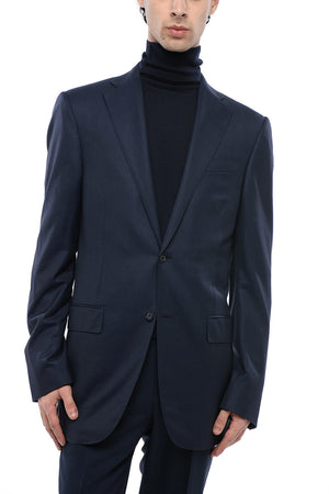Blazer in Lana Vergine LEADER con Tasche ad Aletta