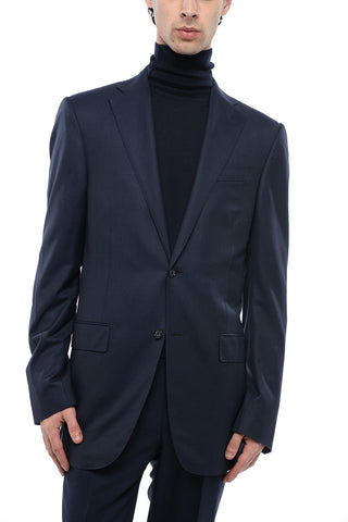 Blazer LEADER aus Schurwolle mit Pattentaschen