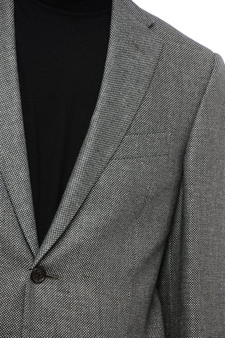 CC COLLECTION Einreihiger Blazer Aus Kaschmir-Mix Bird's Eye