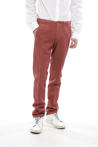 Cotton Pants with Buttons Detailing