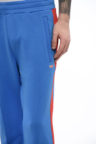 Cotton Blend P-ZAMPER Piping Joggers with 3 Pockets
