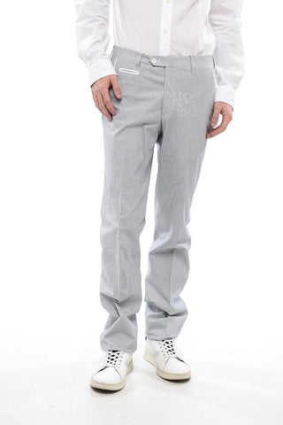 Cotton Pinstriped LEADER Pants