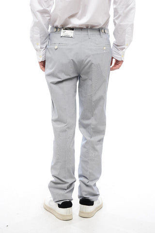 Cotton Pinstriped LEADER Pants