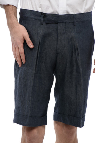 CC COLLECTION Shorts 4 Tasche in Puro Lino