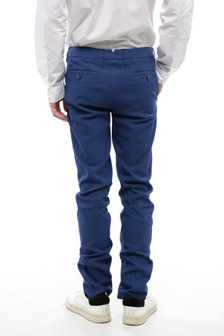ID Pantaloni in Misto Lino e Cotone