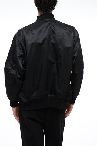 Nylon Bomber with Breast Pocket