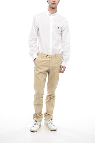 Pataloni Chino Slim Fit Con Tasche Zip