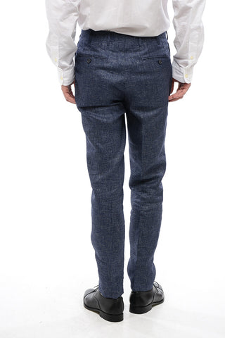 CC COLLECTION Regular Fit Linen Blend Chino Pants