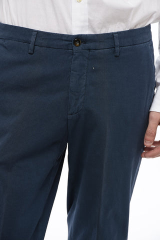 CC COLLECTION Pin Check Cotton Blend Pants
