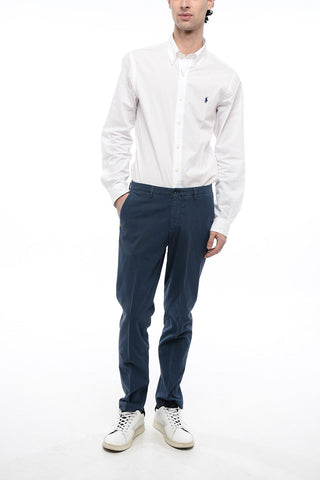 CC COLLECTION Pin Check Cotton Blend Pants