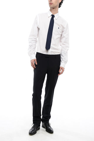 Virgin Wool Trousers ACADEMY Regular Rise