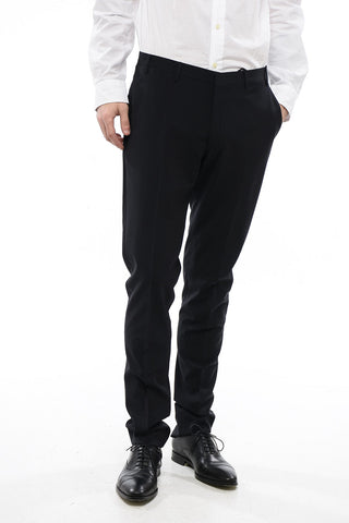 CC COLLECTION Wool Slim Fit Chino Pants 