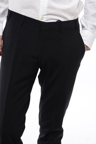 CC COLLECTION Wool Slim Fit Chino Pants 