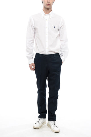 Cotton Blend LEADER Pants with Belt Loops