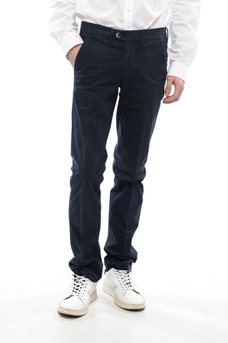 ID Pantaloni Chino Slim Fit in Misto Cotone