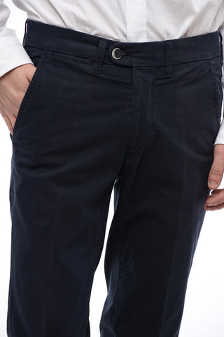 ID Pantaloni Chino Slim Fit in Misto Cotone