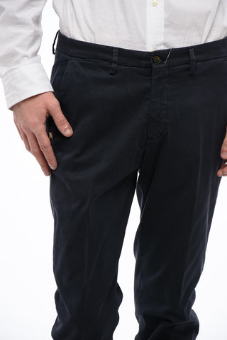 CC COLLECTION Cotton Blend Chinos Pants with Belt Loops