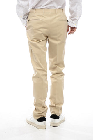 plain hemLEADER  trousers