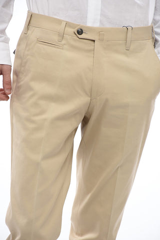 plain hemLEADER  trousers