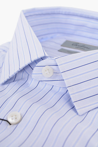 Balanced Stripe 140/2 Cotton Shirt