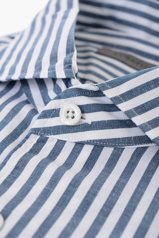 Awning Striped Linen Blend Shirt