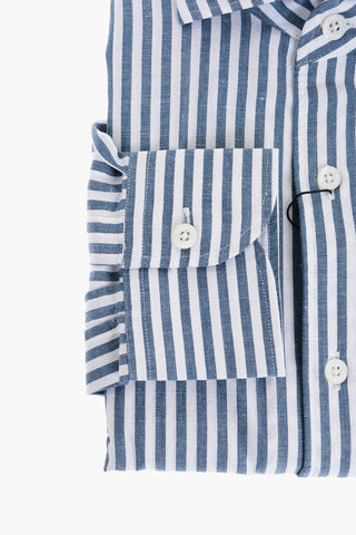 Awning Striped Linen Blend Shirt
