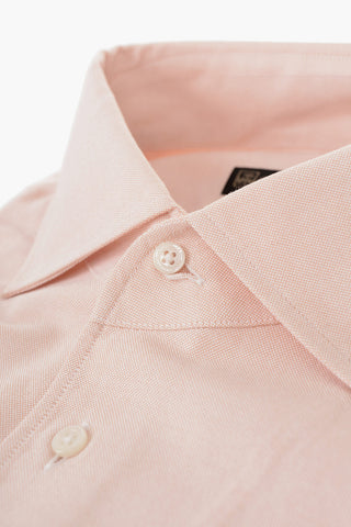 Hopsack Cotton Shirt with Patch Breast-pocket