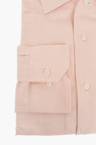 Hopsack Cotton Shirt with Patch Breast-pocket