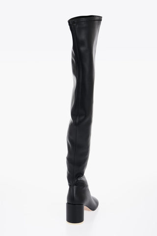 MM6 Thigh-High Boots Heel 7 cm