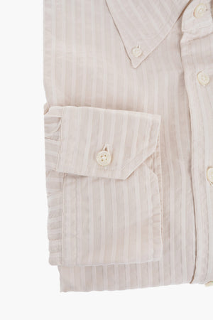 ID Silk-Blend Jacquard Button-Down Shirt