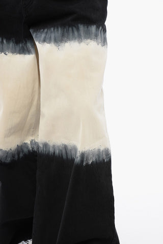 Jeans Extra Wide Leg con Motivo Tie Dye
