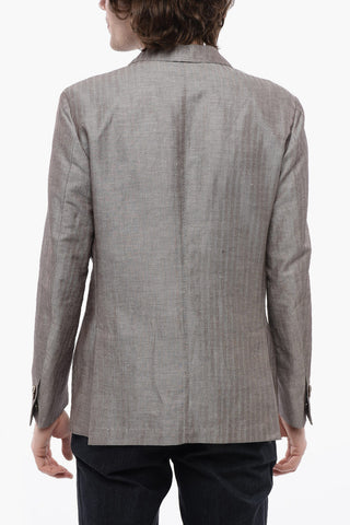 ID Herringbone Hemp Blend Blazer