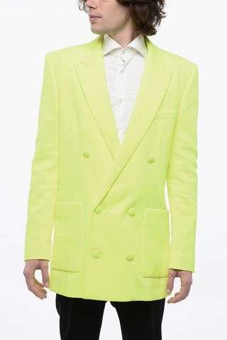 Blazer Doppiopetto NEON con Tasche a Toppa