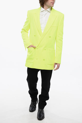 Blazer Doppiopetto NEON con Tasche a Toppa