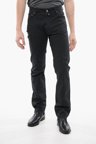 ID Pantaloni 5 Tasche In Cotone