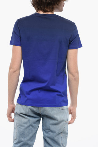Printed Cotton BEACH DAY Crew Neck T-Shirt