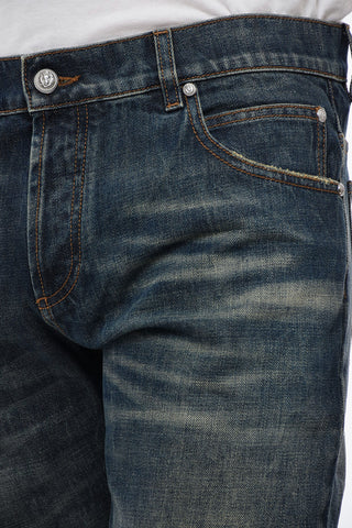 Jeans Slim Fit in Denim Stone Wash 15cm