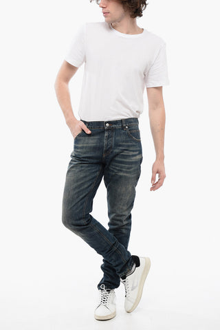 Jeans Slim Fit in Denim Stone Wash 15cm