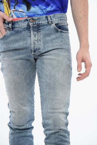 Tapered Fit Delavè Denims with Maxi Cuffs 17cm